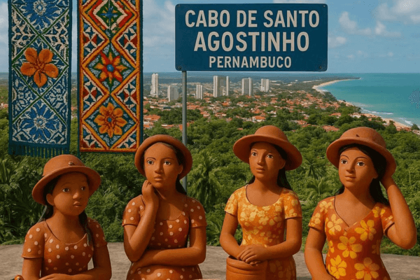 Cabo de Santo Agostinho (PE): roteiros para explorar cerâmica, madeira e bordados típicos