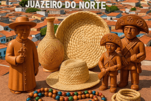 Juazeiro do Norte (CE): rendas, bordados e arte popular nordestina para conhecer