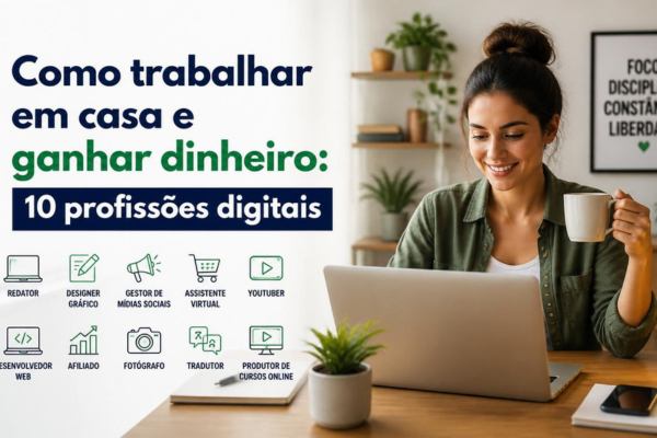 como trabalhar em casa e ganhar dinheiro