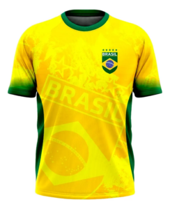 Camiseta amarela econômica Seleção Brasileira 2026