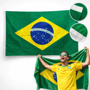 Bandeira do Brasil Grande 150x90cm Copa 2026