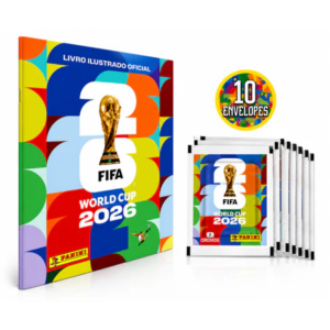 álbum de figurinhas Copa 2026 kit Panini oficial