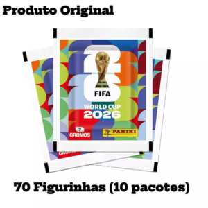 Kit 5, 10 ou 15 Pacotes Copa 2026 Original