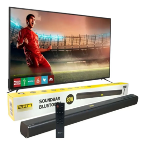 Soundbar Bluetooth 80W para Smart TV