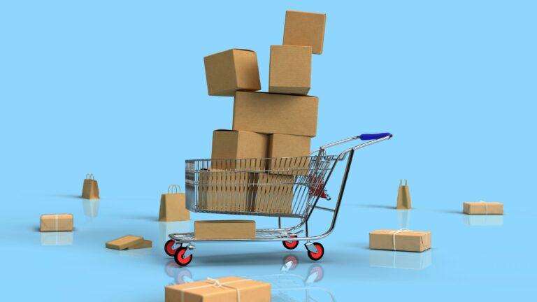 como fazer dropshipping no mercado livre carrinho com caixas de entrega